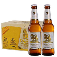 临期白菜！胜狮 SINGHA 拉格啤酒 5/6月生产 330mL*24瓶 整箱装 泰国原装进口￥60.00 比上一次爆料降低 ￥13