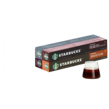 星巴克（Starbucks） Nespresso奈斯派索胶囊咖啡冷萃美式黑咖啡意式浓缩烘焙特选咖啡 【老客优选】随机40颗