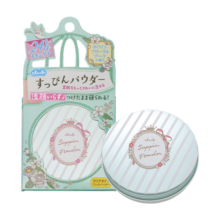 CLUB素颜晚安粉定妆蜜粉饼遮瑕无需卸妆白色花香26g