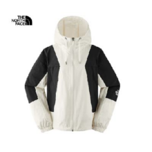 20点：The North Face 北面 薄风衣女户外运动休闲防风外套 白色