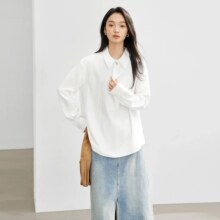 11号10点：对白 2025春装法式 设计感小众气质女式衬衣