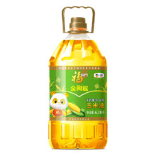 PLUS：福临门 金阙谣 食用油 非转基因压榨玉米油 6.18L
