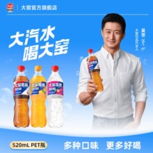大窑 嘉宾/橙诺水果味碳酸饮料 520mL*8瓶