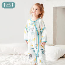 ibaby 婴儿睡袋 双层纱布-动物巡游 室温28-32℃ 100码