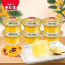 生和堂 果冻秋梨枇杷膏70g*6杯(配勺子)
