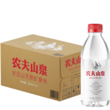 NONGFU SPRING  农夫山泉长白山天然矿泉水 380ml*15瓶*2箱
