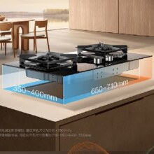 新品上市、PLUS会员：Robam 老板 燃气灶天然气双灶一级能效 JZT-57B9A