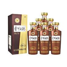 贵州 大曲 53%vol 酱香型白酒 500ml*6瓶
