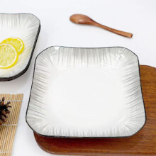 家用陶瓷高奢8.5英寸方盘【2个】