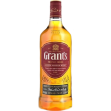 格兰（Grant's）三桶陈酿调配型 苏格兰威士忌 1000ml 进口洋酒