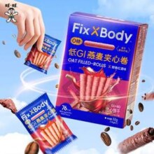 旺旺 Fix X Body 低GI燕麦夹心卷32g*4件10.8元包邮