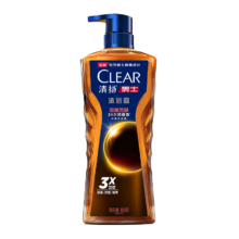 PLUS会员、需首购：CLEAR 清扬 男士古龙香氛沐浴露 600g