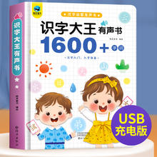 点读发声书 会说话的识字大王1600字