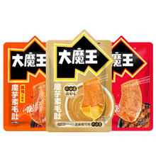 盐津铺子大魔王素毛肚麻酱味魔芋零食辣爽