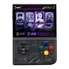 MIYOO Mini+ plus便携式掌上游戏机 开源掌机联机对战GBA双人街机经典儿童礼物游游机2024新款小掌机送男友