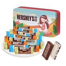百亿补贴：好时 多人团：好时 HERSHEY'S巧克力20颗牛奶排块曲奇奶香结婚婚庆喜糖糖果铁盒装