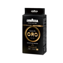 拉瓦萨（LAVAZZA）意大利进口ORO醇黑欧罗金咖啡粉250g 100%阿拉比卡 中烘