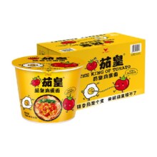 88vip、统一茄皇番茄鸡蛋方便面120g*12桶