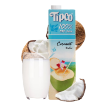 泰宝泰宝 tipco 泰国原装进口 椰子水1L 100%纯椰汁无添加NFC果汁饮料  2件