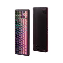 前行者 EWEADN 一方X87 87键 三模机械键盘 黑莓粉侧刻 乌梅子轴 RGB 中配 5000mAh