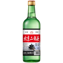 北京二锅头大绿瓶500ml 42度清香型白酒3.99元