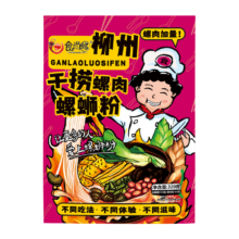 Plus会员 食尚螺 干捞螺肉螺蛳粉320g*6包