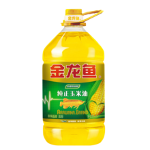金龙鱼 食用油 非转基因 纯正玉米油5L69.9元 (月销1w+)