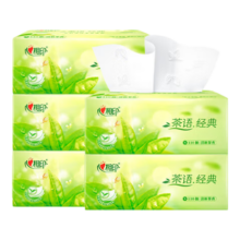 心相印 抽纸 330张5包