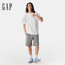 Gap 站内爆款！纯棉刺绣logo短袖T恤 美版725620