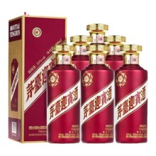中酒网 贵州茅台53度迎宾酒紫500mlx6瓶装酱香型白酒整箱
