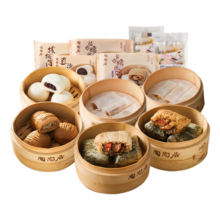 陶陶居中华老字号品牌 广式早餐包子广府点心面点生鲜半成品点心 奶黄包337.5g
