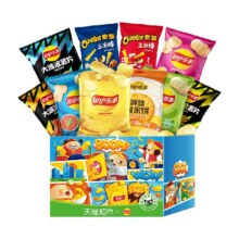 88vip、限地区、乐事混合派对礼盒薯片750g+凑单16.67元（返卡10元+4.29元金币）+凑单