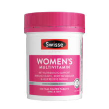 Swisse 女士复合维生素片120片含维生素C葡萄籽维BE维D烟酰胺 【新升级】女士复合维生素120片