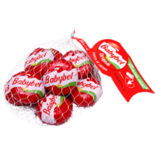 Mini Babybel小贝勒原味进口即食高钙儿童乳酪200g/10粒装 天然奶酪