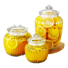 泡菜坛子玻璃瓶 大号1个2300ml