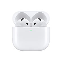 苹果 Apple AirPods 4 半入耳式真无线蓝牙耳机 白色 有线充电