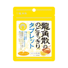 龙角散无蔗糖草本含片日本进口零食润喉糖果 蜂蜜柠檬味10.4g封口条包装18.7元 (满4件9折,券后省50,月销7000+)