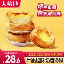 大希地 葡式蛋挞皮液套装（蛋挞皮600g*1+蛋挞液500g*2）