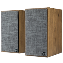 杰士 Klipsch The Fives 有源书架监听音箱 HiFi音箱套装 可做电视/电脑音箱 可调EQ 胡桃木色