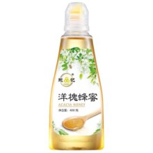 洋槐蜂蜜纯正天然农家自产挤压瓶新鲜槐花成熟液态蜜400g