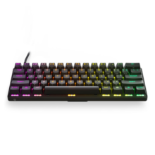 赛睿（SteelSeries）Apex 9 mini有线键盘 电竞游戏机械键盘 FPS/无畏契约游戏专用客制化键盘 60配列61键 热插拔/PBT