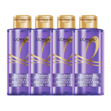88VIP：欧莱雅 玻尿酸洗发水 蓬松控油 100ml*4瓶