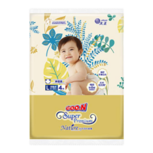 大王 光羽纸尿裤致本之源婴儿尿不湿 纸尿裤L4片（9-14kg)