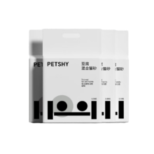 plus，需首购：petshy 咖啡渣混合猫砂 2.5kg*4包