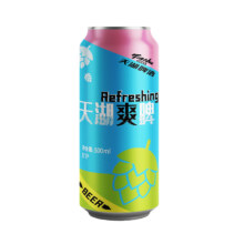 88vip：天湖啤酒8度爽啤500ml*24听整箱聚会畅饮