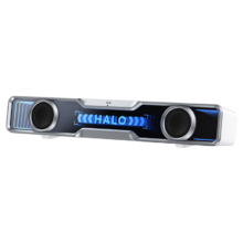 再降价、plus：漫步者花再 HaloSoundBar 桌面音箱音响 炫彩深渊灯效