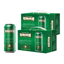 88VIP：哈勒 精酿黄啤酒 500ml*12罐*2箱
