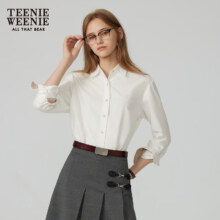 20点：Teenie Weenie 小熊女装 春季高智感衬衫