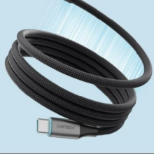 CUKTECH酷态科磁吸编织数据线Type-C充电线ctc编织240W功率6A电流