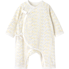 英氏（YEEHOO）婴儿衣服新生儿连体衣男女宝宝纯棉新疆棉婴幼儿居家爬服四季款 星辰【和蛤款】 52cm (建议0-1月  2-3.5kg)